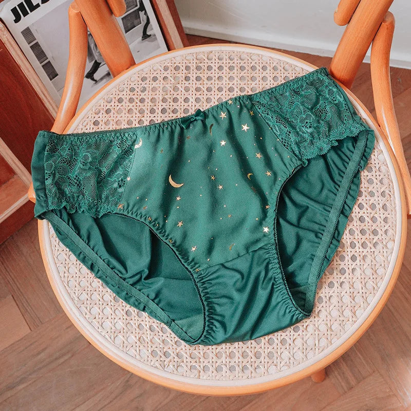 Men's Lace Sexy Underwear  Panties with Bow Tie Unisex Universal Comfortable Polyester Fiber Undergarments for Youth