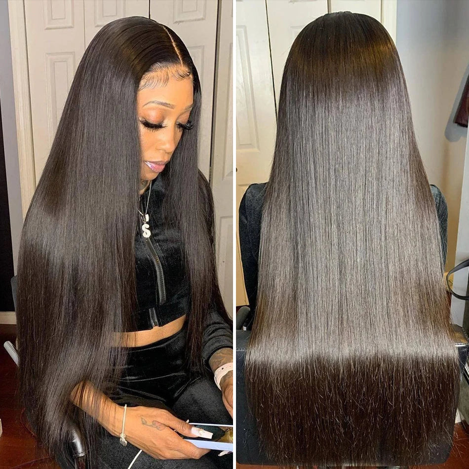 Peruvian 100% Human Hair Straight Bundles Weave Natural Color 1/2/3/4 Bundles Deal 8-30 Inch Bundle Hair Extensions Fow Momen