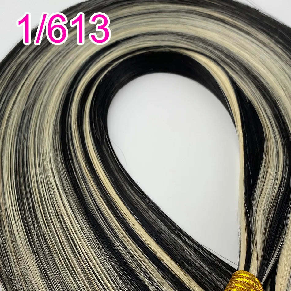 Straight Human Hair Bundles No Weft Natural Black Bulks Blonde Brazilian Remy Hair 100% Real Natural Hair Extension For Women