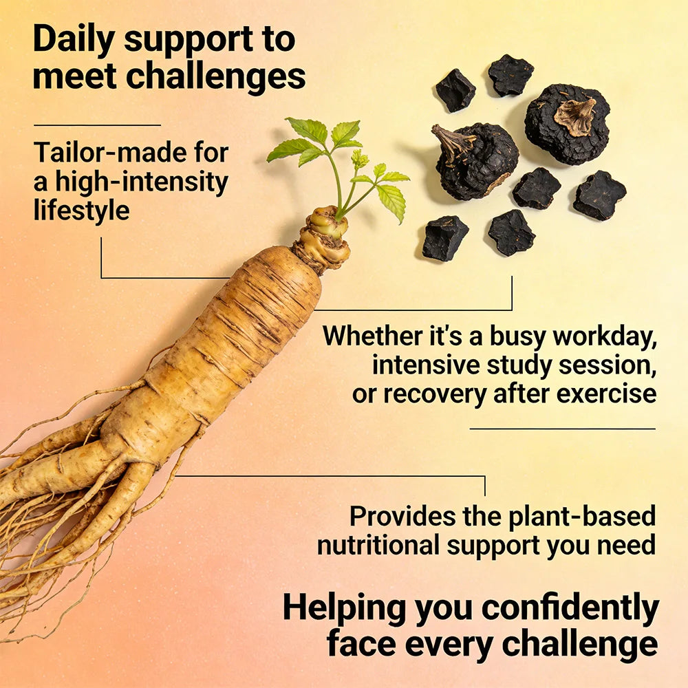 Maca Root Capsules 10000mg with Ginseng, Energy, Muscle, Mood,  Energy, Strength & Men's Health Support, Relieve Fatigue