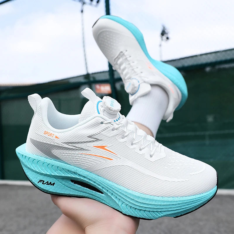 Running Shoes for Men Support Anti Torsion Breathable Lightweight Jogging Sneakers Comfortable Marathon Walking Running Footwear