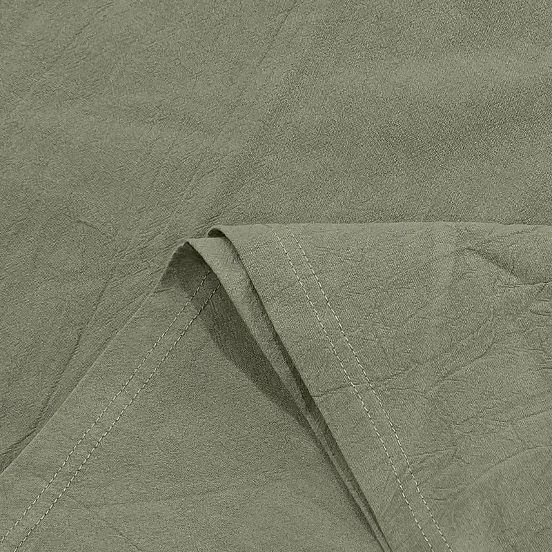 High-Quality Cotton Linen Short-Sleeved POLO Shirt Men Casual Loose Comfortable Shirt summer tees Button turn-down collar tops