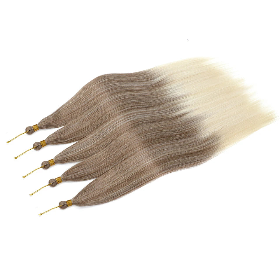 Synthetic Bone Straight Crochet Hair Extensions 30 Inch Hook Braids Ariel Straight Hair Weaving 1-3Pcs Purple Fake Hair Bundles
