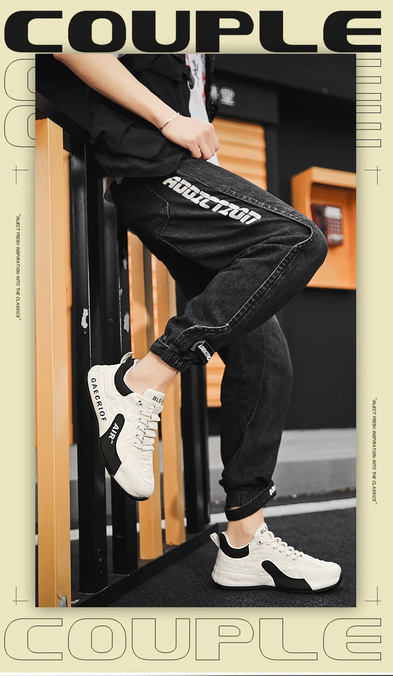 Men Running Shoes Outdoor Sport  Sneakers Man Vulcanized Shoes Flat Casual Sneakers for Men Shoes 2025 New Brand Footwear