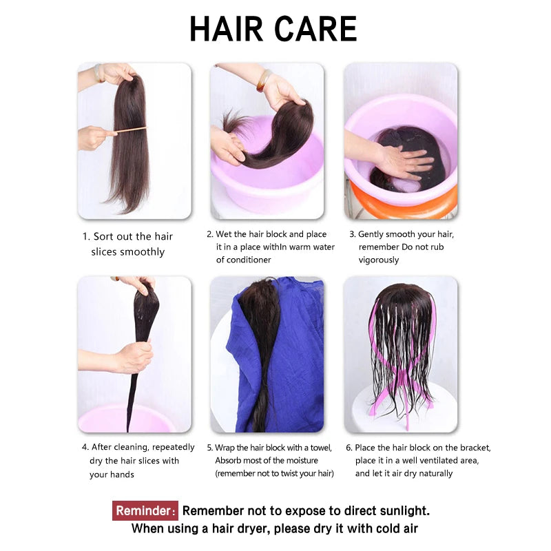 Human Hair Natural Forehead Fringes Hair Bangs 3D French Bangs Wig for Women Hair Pieces Head Curtain Piece Eight Shaped Bangs