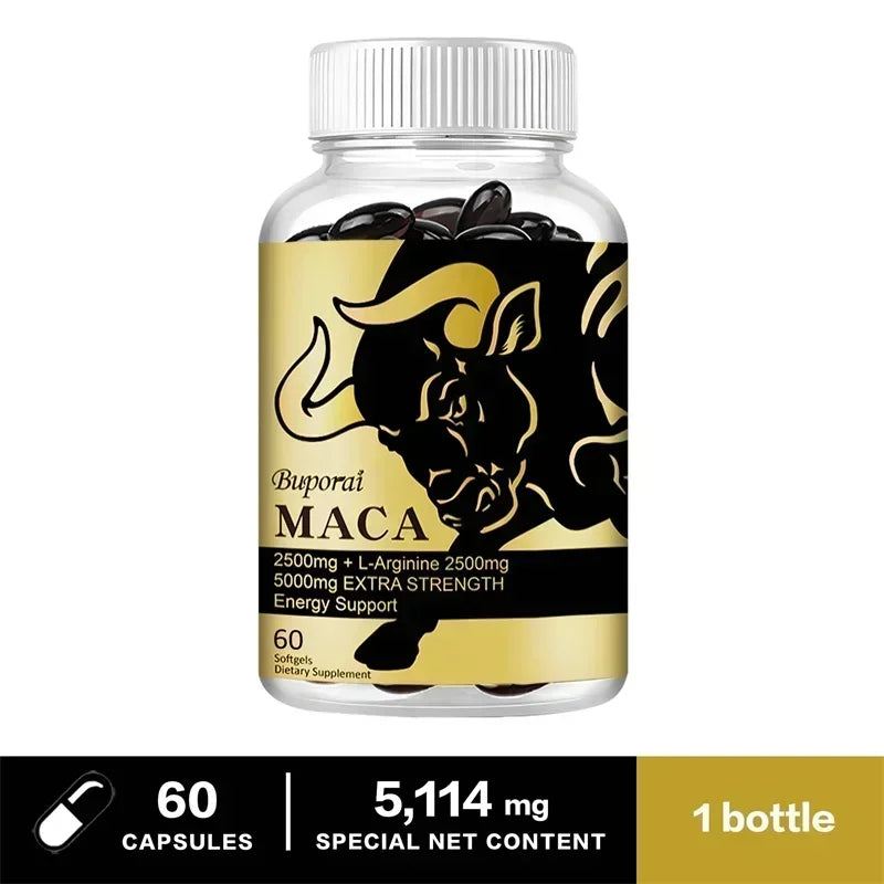 Maca Root - Super Strong Absorption, Improve Energy Levels, Athletic Performance, Improve Negative Mood, Enhance Immunity