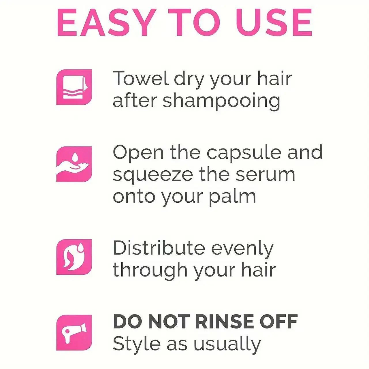 "80PCS/40PCS Avocado & Argan Oil Hair Serum – Repairing, Frizz Control & Shine Boost – For Dry & Damaged Hair"