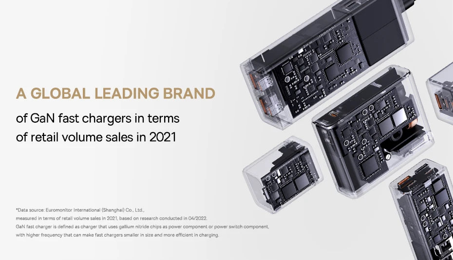 Baseus 65W GaN Charger Quick Charge Type C Phone Charger USB Charger Portable Fast Charger For Laptop iPhone 17 16 15 14 13