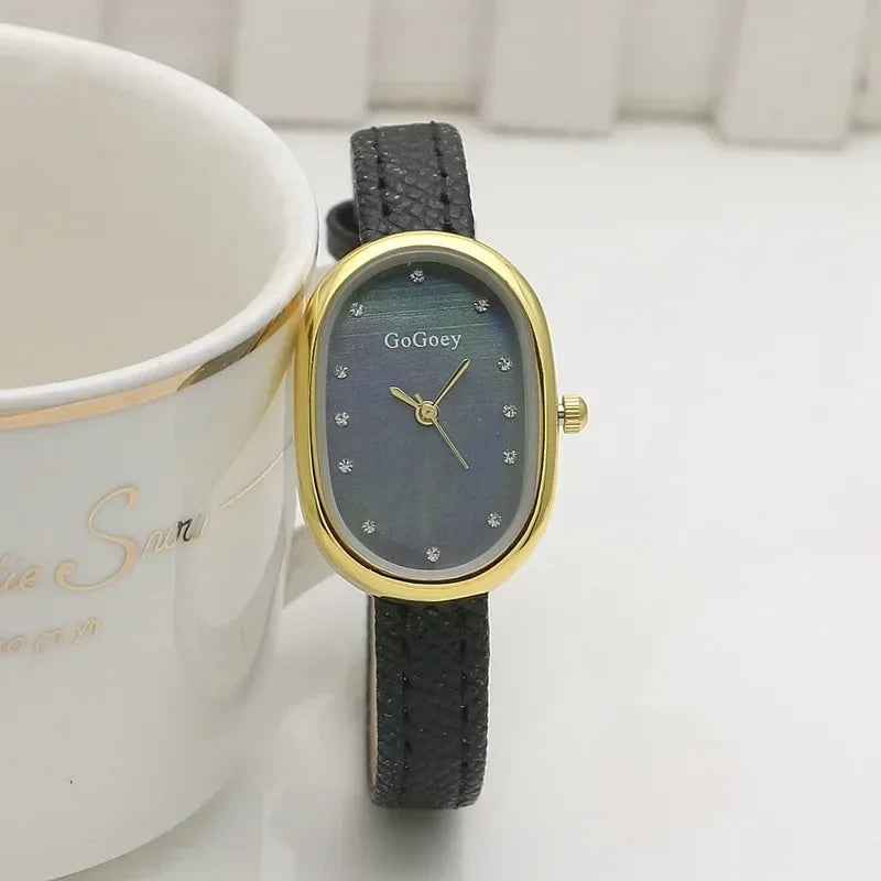 Women's Watches Elegant Quartz Wristwatches Simple Watches Girls Ladies Watch Gift for Everyday Students Clock Relogio Часы
