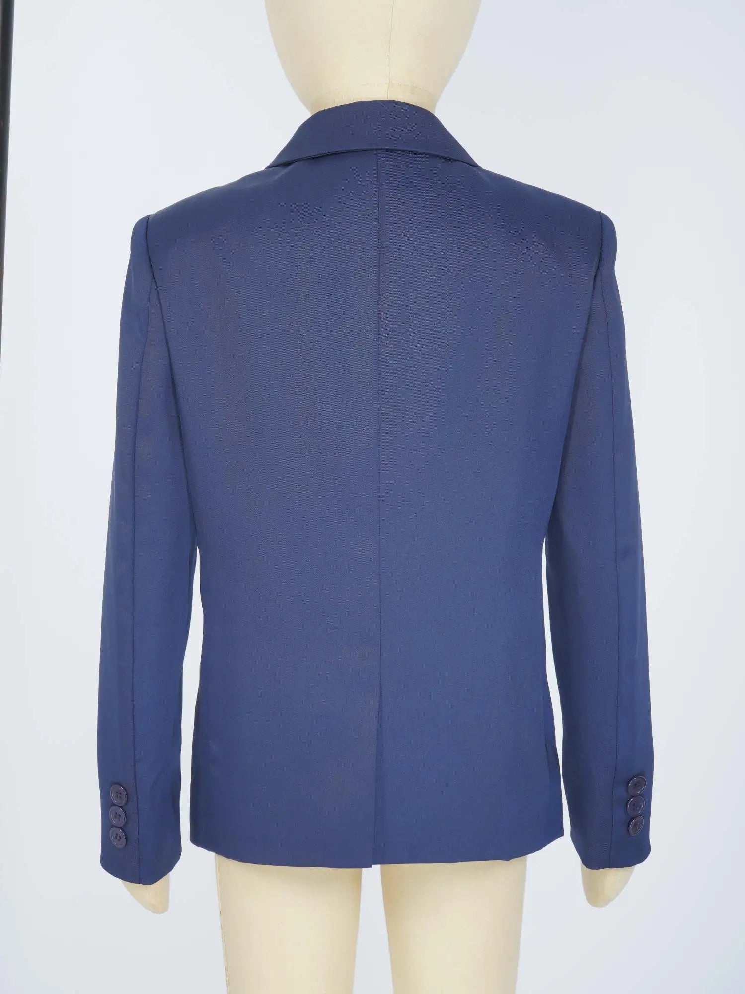 Boys Gentleman Blazer Notch Lapel Shoulder Pads Suit Coat Jacket Outerwear for Christmas Wedding Banquets Birthday Party Prom