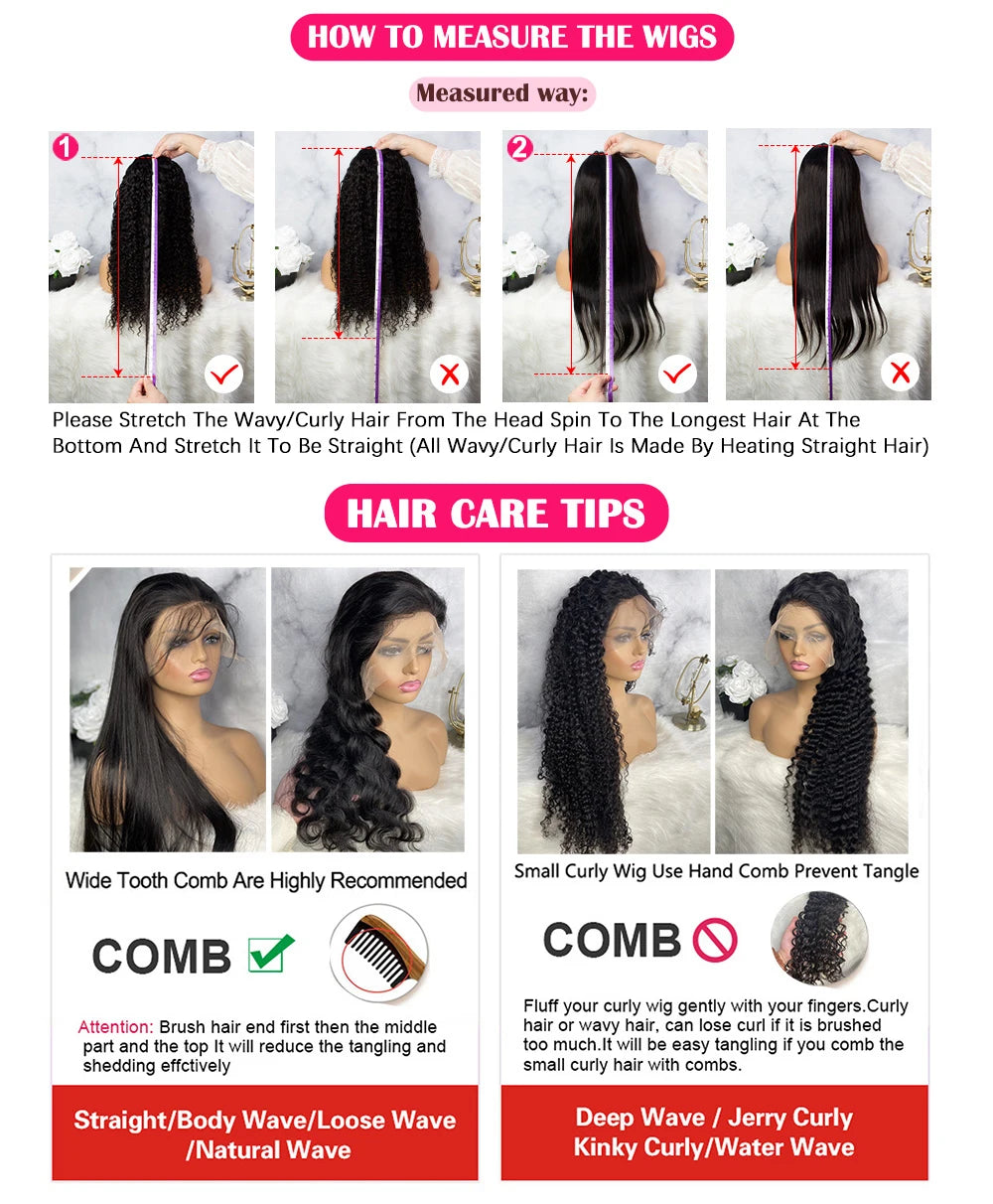 Bone Straight Wig 13x4 13x6 Hd Transparent Lace Frontal Human Hair Wigs Lace Front Pre Plucked With Baby Hair Wig Brazilian Hiar