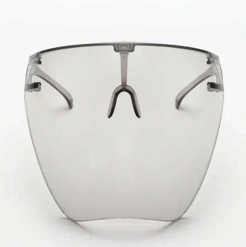 Full Face Sunglasses Mask Women Men Protective Faceshield Glasses Goggles Covered Spherical Lens Anti-Spray Cycling Sunglasses