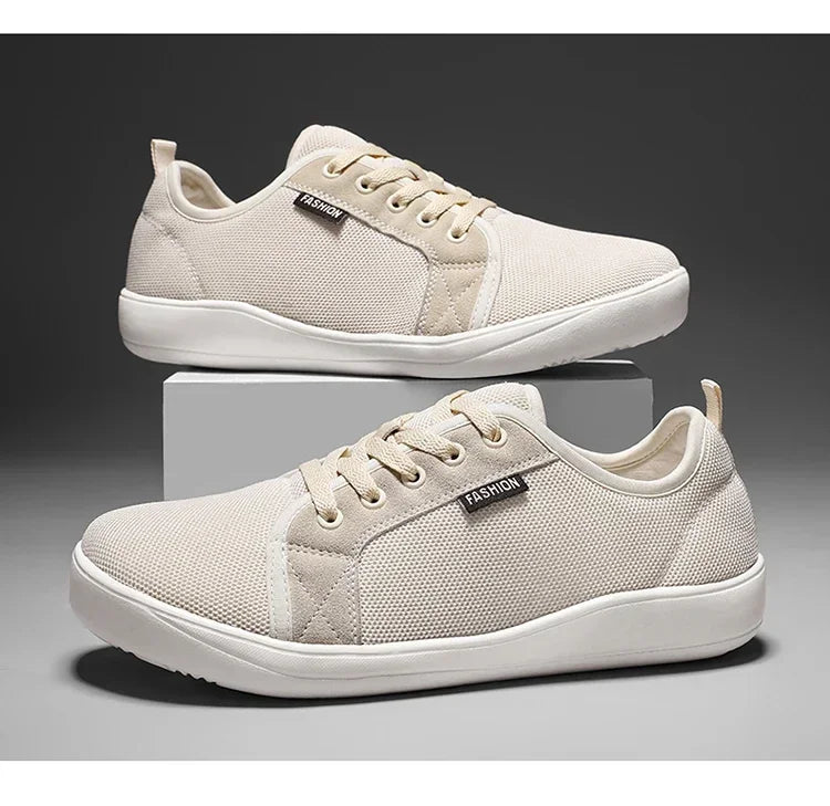 Men's Barefoot Shoes with Wide Toe Breathable Minimalist Sneakers for Fitness Cross Training Casual Wear and Large Size Comfort