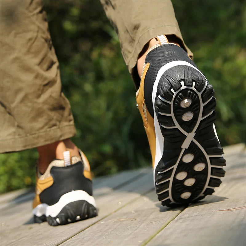 Men Shoes Leather Casual Shoes For Men Sneakers Spring Autumn Winter Shoes For Male Tennis Lightweight Walking Shoes