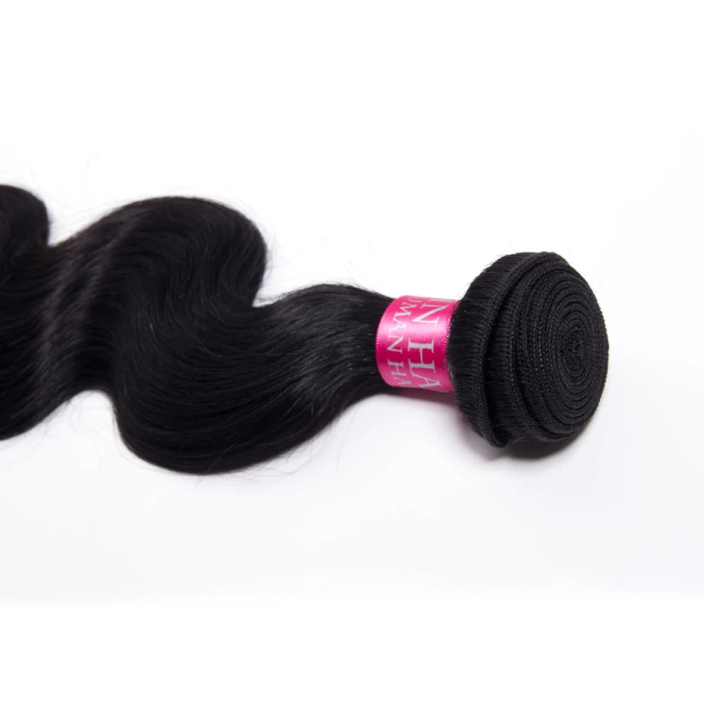 12A Body Wave Human Hair Bundles Unprocessed Brazilian Virgin Hair Bundles 14-30 Inch Natural Color Human Hair Extension