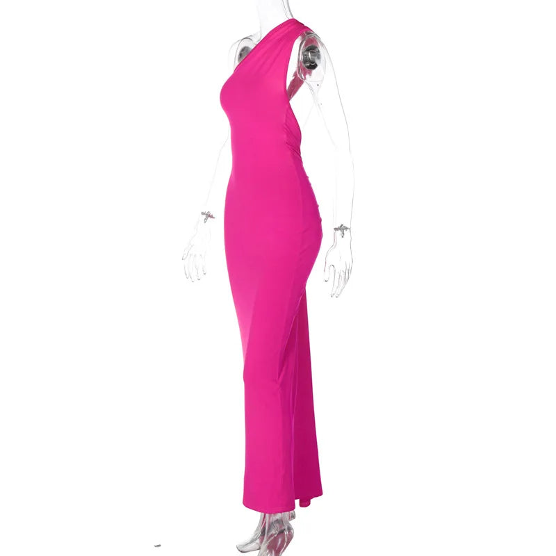 Womens Elegant Evening Party Cocktail Long Dress Sexy Backless Open Back Ruched Slim Bodycon Formal Wedding Guest Maxi Dress