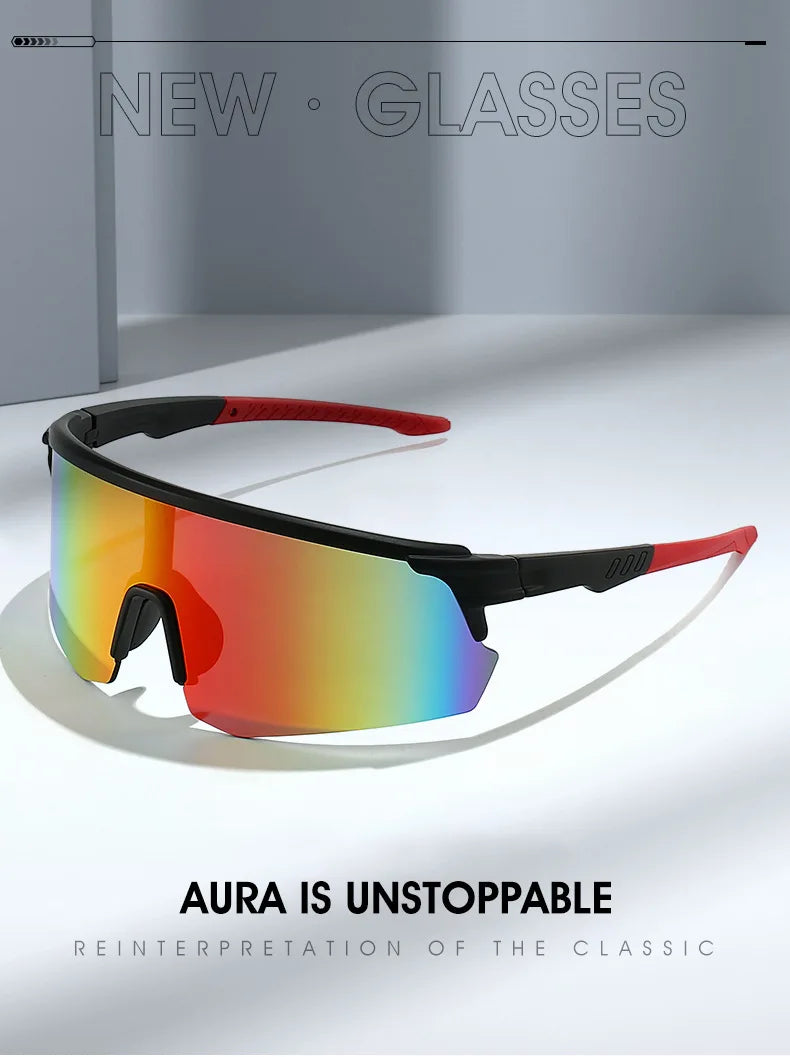 Sunglasses for Men Sport Cycling Glasses Bike Mountain Bicycle Hiking Camping Golf UV400 Protection Glasses Women Baseball