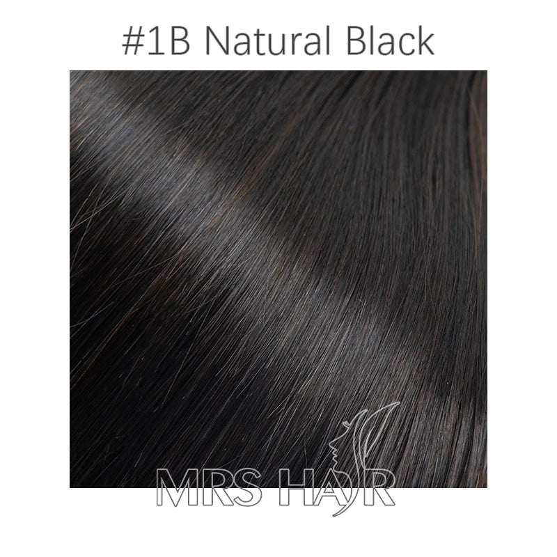 Real Human Hair Toppers for Women Daily 360°  Bangs 3D Hair Pieces with Thinning Hair Bangs20, 25, 30, 35cm