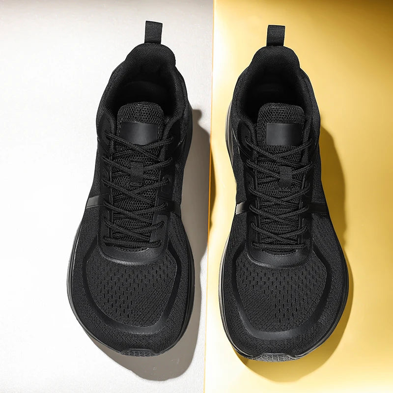 Barefoot Shoes for Men Zero Drop Wide Toe Box Sneakers Minimalist Lace Up Lightweight Breathable Running Shoes Gym Shoes Outdoor