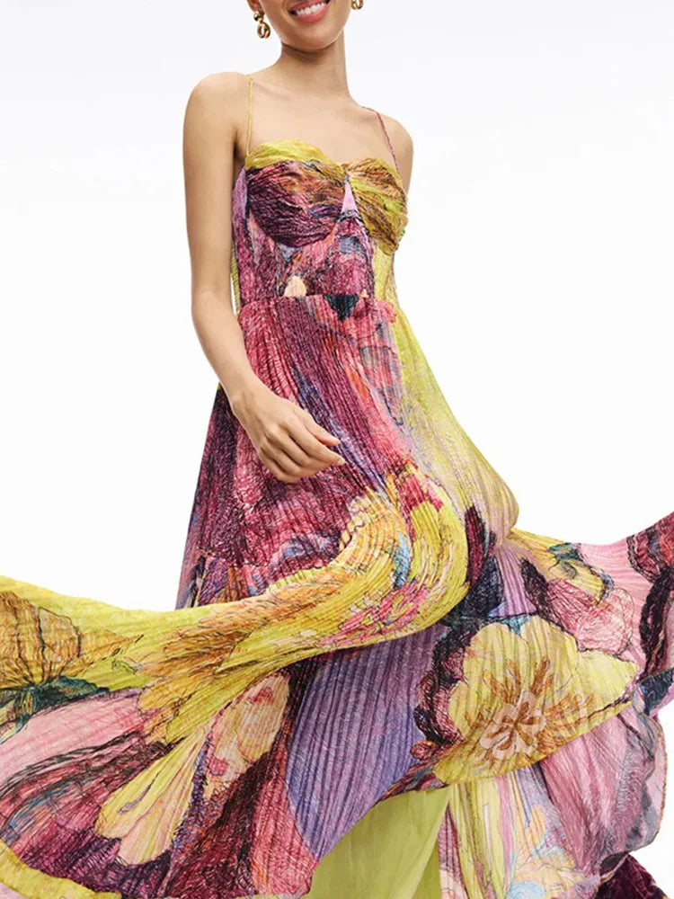 Shiny Sequin V Neck Maxi Dresses Women Elegant Slimming Backless Short Sleeved Long Dress Lady Gold Silver Party Evening Robes