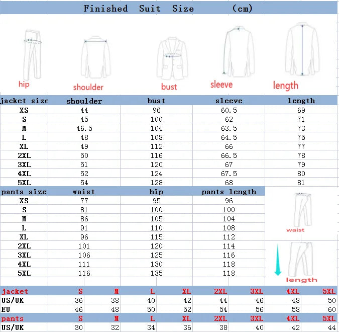 Mens Suits Blazers African Clothes for Men Suit 2 Piece Jacket Pants Traditional Wedding Slim Fit Solid Color Festival Party