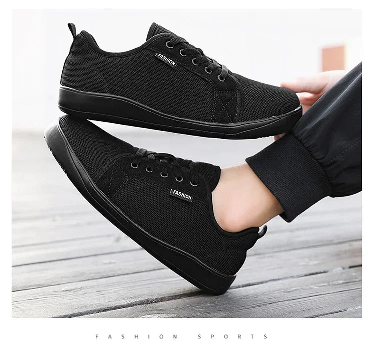 Men's Barefoot Shoes with Wide Toe Breathable Minimalist Sneakers for Fitness Cross Training Casual Wear and Large Size Comfort