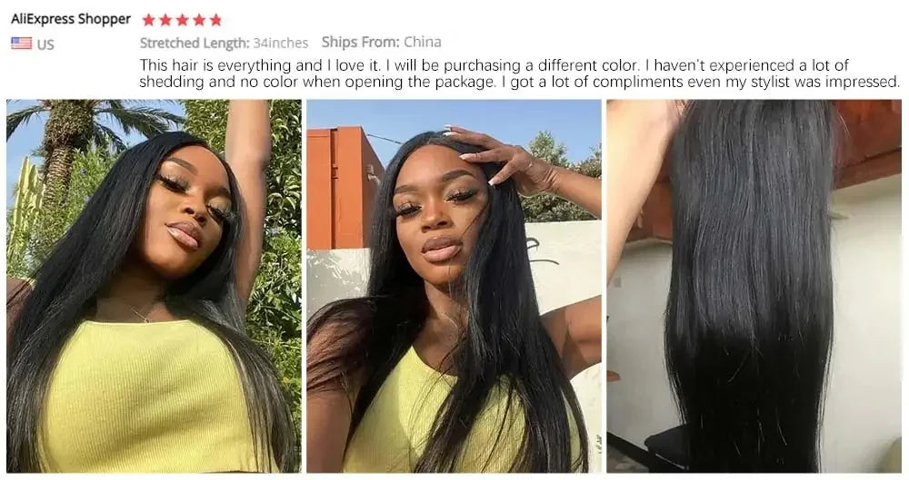 Silkly Straight V Part Human Hair Wigs 30 Inch Bone Straight Wig For Women Daily Use Glueless Wig Ready To Wear On Sale Natural
