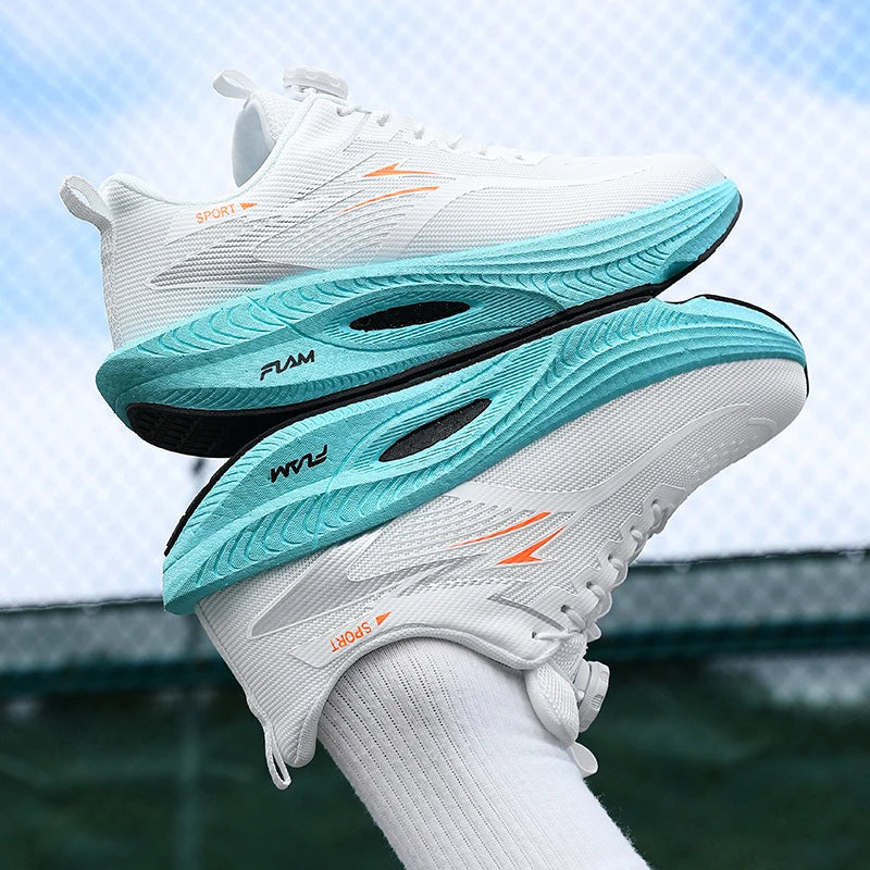 Running Shoes for Men Support Anti Torsion Breathable Lightweight Jogging Sneakers Comfortable Marathon Walking Running Footwear